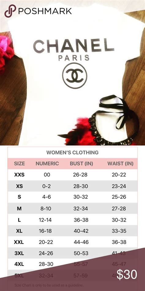 chanel clothes size chart|chanel clothing size guide.